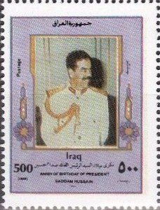 Saddam Hussein (1937-2006), president