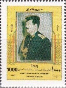 Saddam Hussein (1937-2006), president