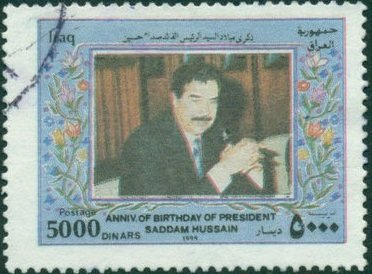 Saddam Hussein (1937-2006), president