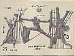 Revolution scene at the freedom monument in Baghdad