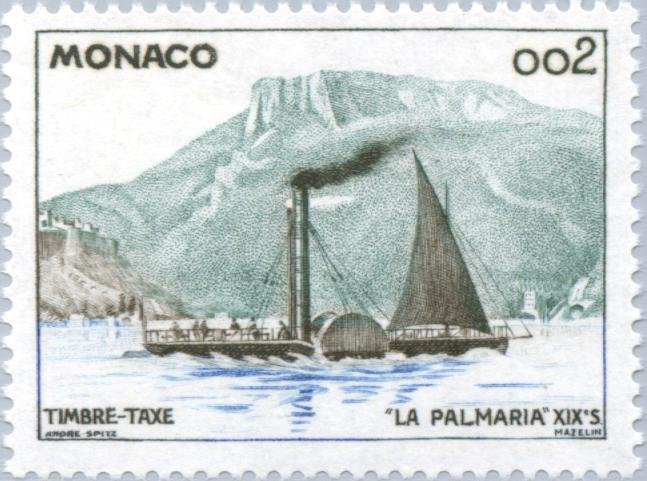Steamer 'La Palmaria' (19th cent.)