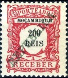 Stamp, Postage Due, Mozambique,  
