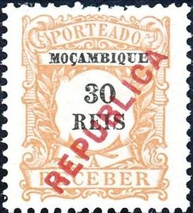 Stamp, Postage Due, Mozambique,  