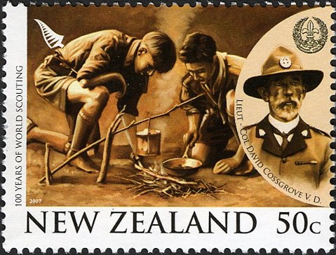100 Years of World Scouting.  Lieut-Col David Cosgrove V.D.