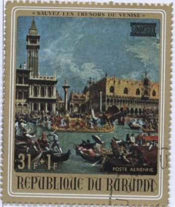 Doge's Palace and Piazzetta at Feast of Ascension