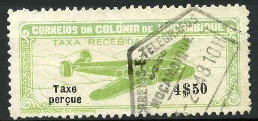 Airplane over mountainous region