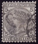 5/- Grey