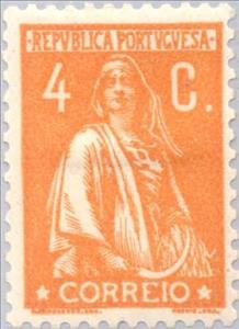 Stamp, Ceres, Portugal,  , Mythology, Gods and goddesses