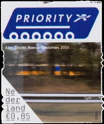 Stamp, Sean Snyder (2003), Netherlands,  , Railways, Photographs, Art