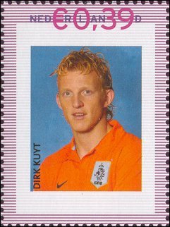 Stamp, Dirk Kuyt, Netherlands,  , Sport, Football (Soccer)