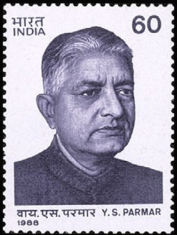 Stamp, Yashwant Singh Parmar, India,  , Politicians