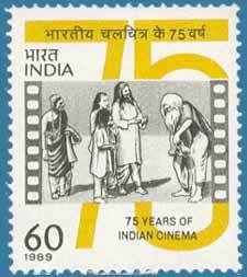Scene from film "Raja Harishchandra"