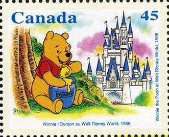 Winnie The Pooh at Disney World, 1996