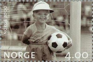 Stamp, Norway 2000, Norway,  , Sport, Millennium, Photographs, Football (Soccer)