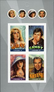 Canadians in Hollywood -Booklet of 4