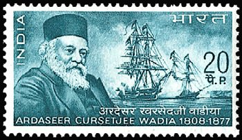 Ardaseer Cursetjee Wadia - Ship-builder