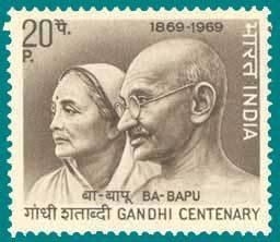 Gandhi and Kasturba