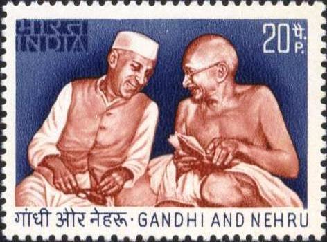 Nehru and Gandhi
