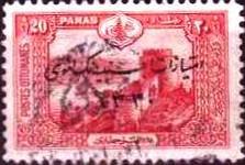 Overprint on Castle of Europe on Bosporus