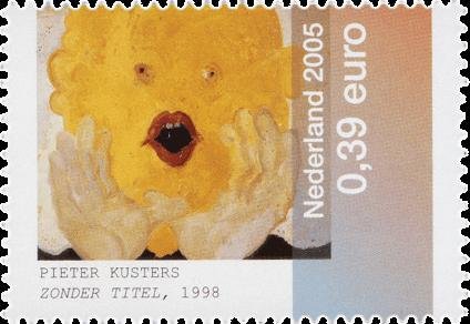 Stamp, Pieter Kusters, untitled, 1998, Netherlands,  , Paintings, Art
