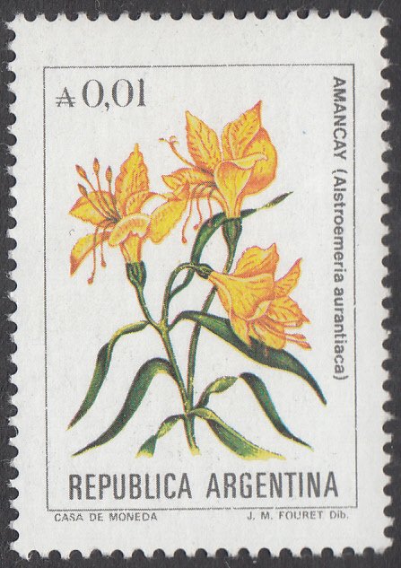 Alstroemeria aurantiaca
