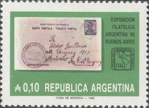 Stamp, 917, Teodoro Fels, Argentina,  , Aviation