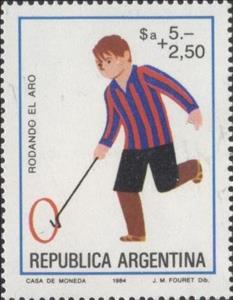 Stamp, Rodando el aro, Argentina,  