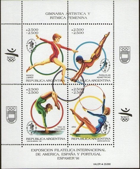 ESPAMER '91 - Women's artistic gymnastics