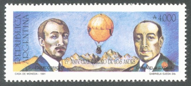 75 years of aerial crossing of Los Andes