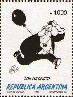 Stamp, Don Fulgencio, Argentina,  