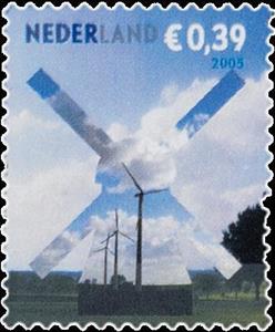 Stamp, Windmill, Netherlands,  , Mills, Windmills