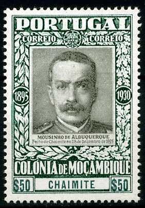 Stamp, J.M. de Albuquerque - Chaimite, Mozambique,  