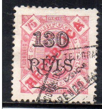 King D. Carlos I - Local Overprint