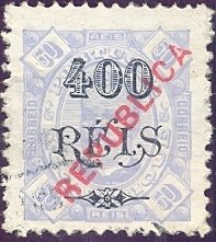 King D. Carlos I - Local Overprint