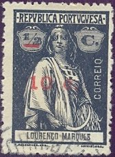 Ceres, with surcharge