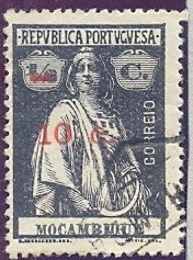 Ceres, with surcharge