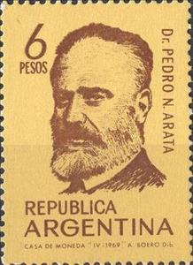 Stamp, Pedro N. Arata, Argentina,  
