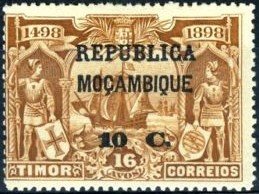 Arrival of the Fleet - on Timor stamp