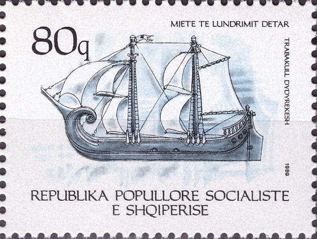 Two-Masted Ship
