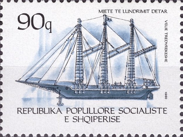Three-Masted Schooner