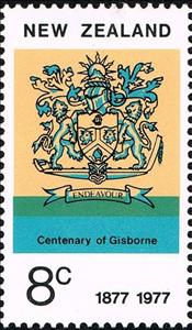 Stamp, Gisborne, New Zealand,  