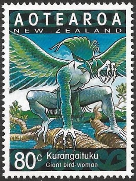 Kurangaituku.  Giant Bird Woman