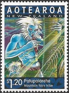 Stamp, Patupaiarehe.  Mountain Fairy Tribe, New Zealand,  , Chinese New Year