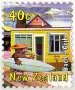 Stamp, Bach / Crib (Holiday Home), New Zealand,  