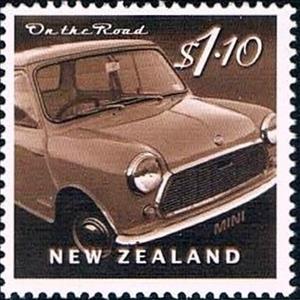 Stamp, On the Road - Mini, New Zealand,  