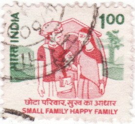 Family outside Home