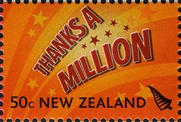 “Thanks a million”