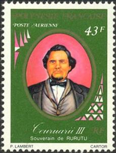 Stamp, Teuruarii III, French Polynesia,  
