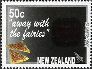 Stamp, “away With The Fairies”, New Zealand,  