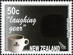 Stamp, “laughing Gear”, New Zealand,  